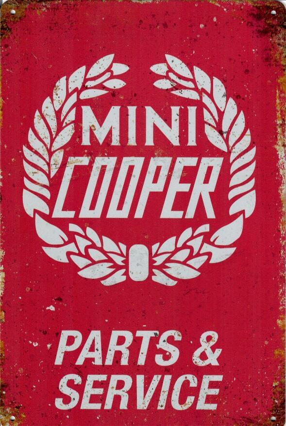 Mini Cooper - Old-Signs.co.uk
